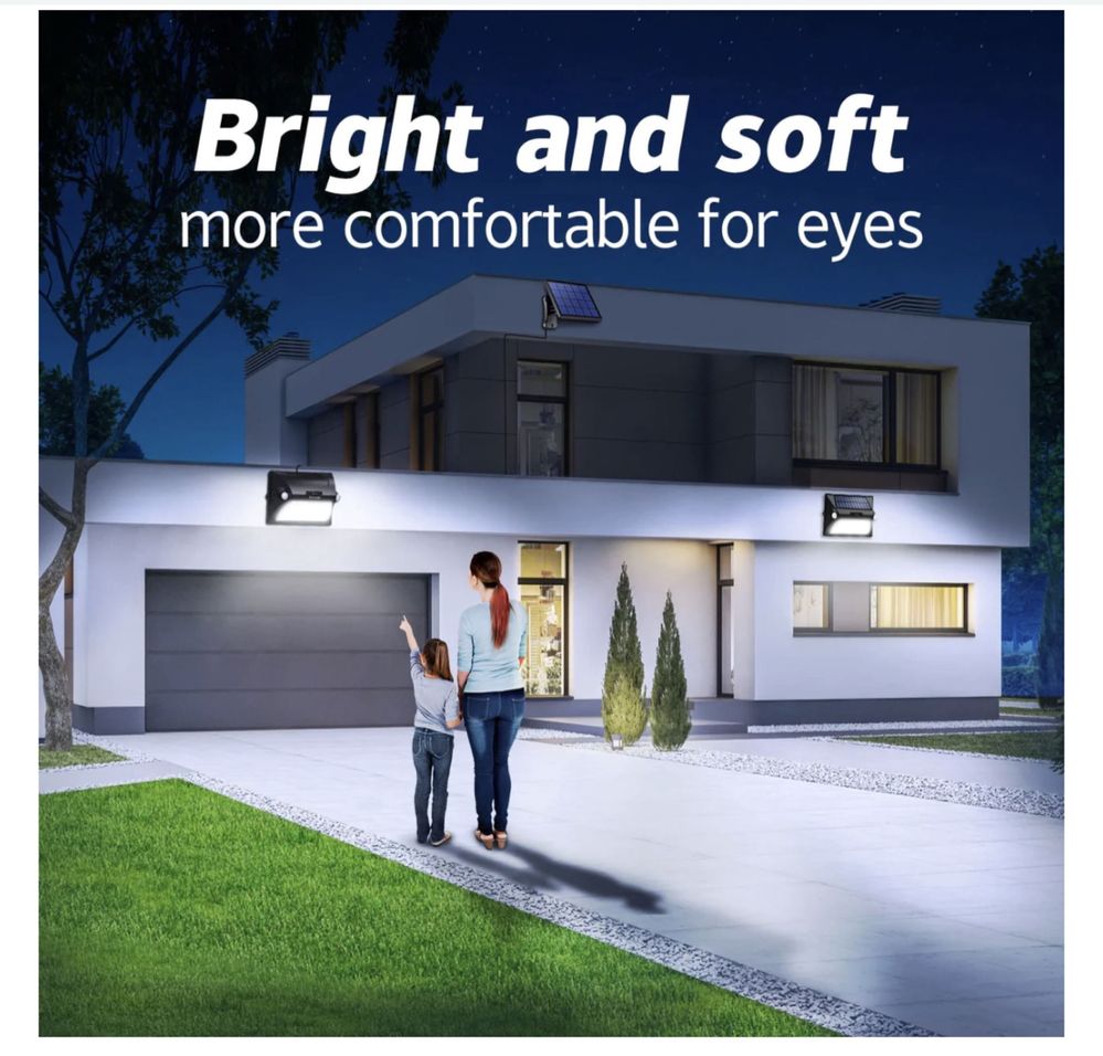 Lampa solarna InTelamp 5 trybow