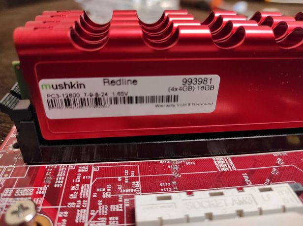 Оперативная память Mushkin Redline ddr3 993981 комплект 4x4Gb