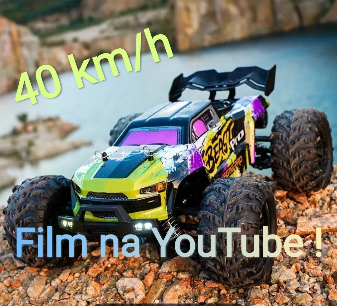 Profesjonalne Auto RC na pilota 40 km/h  Idealne na prezent
