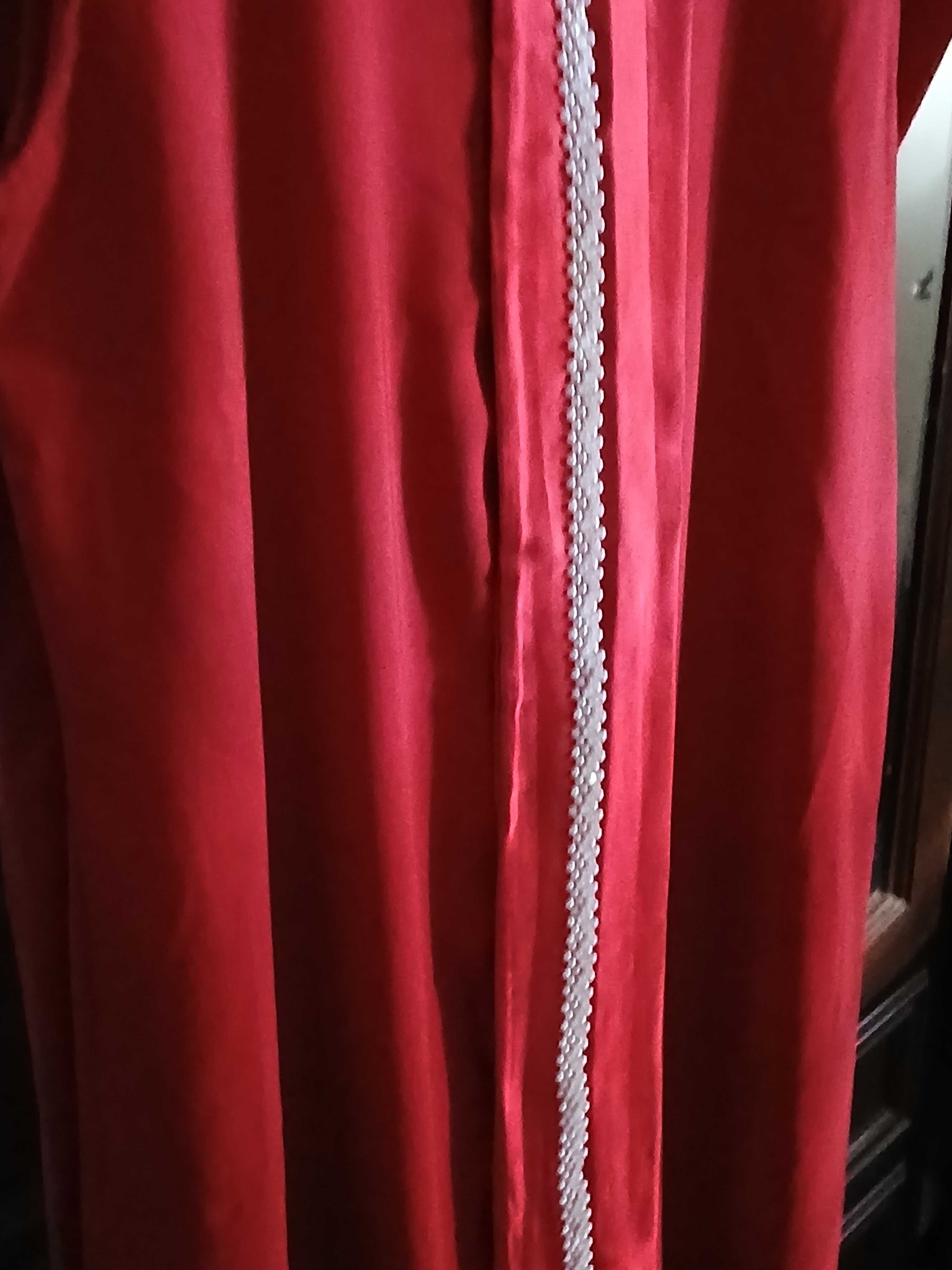 Vestido vermelho cerimonia