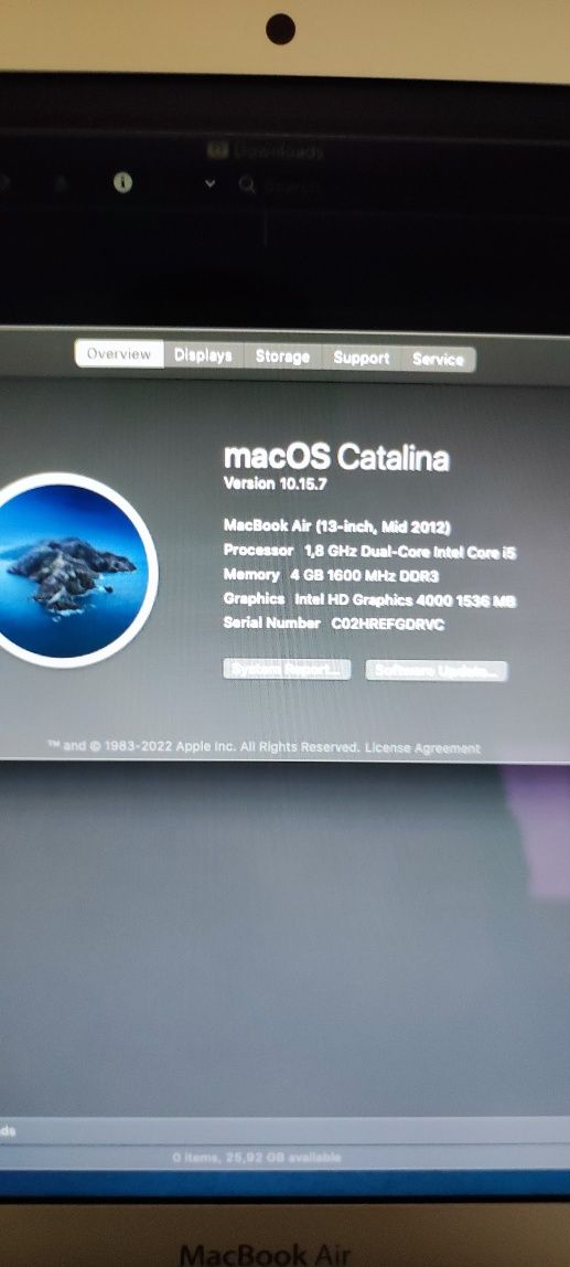 MacBook Air 13" (2012) -  Impecável