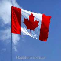 Флаг Канады/канадский 21*14, 90*60, 150*90 см канадський прапор Канади