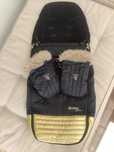 Śpiworek Śpiwór Cybex Priam Jeremy Scott, mufka + rękawice stokke
