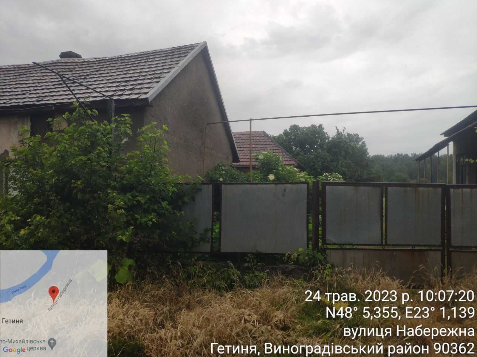 Житл. буд.: Закарпатська обл., с. Гетиня, вул. Набережна, 33