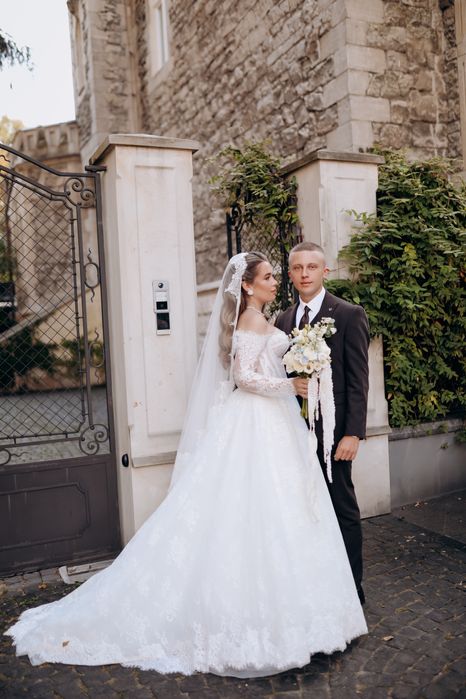 Весільна сукня, плаття мереживна оренда!