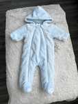 Niebieski kombinezon dziecięcy baby baby 3-6 miesięcy 62-68 cm