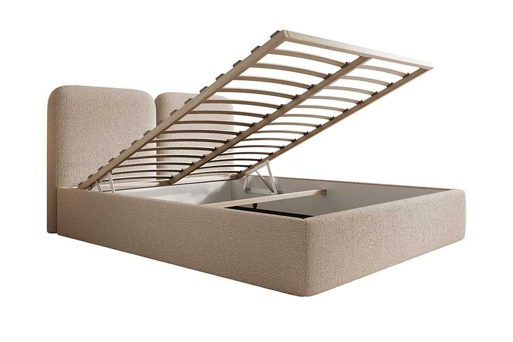 Łóżko tapicerowane DANTE SLIM DARMOWA DOSTAWA z pojemnikiem na pościel