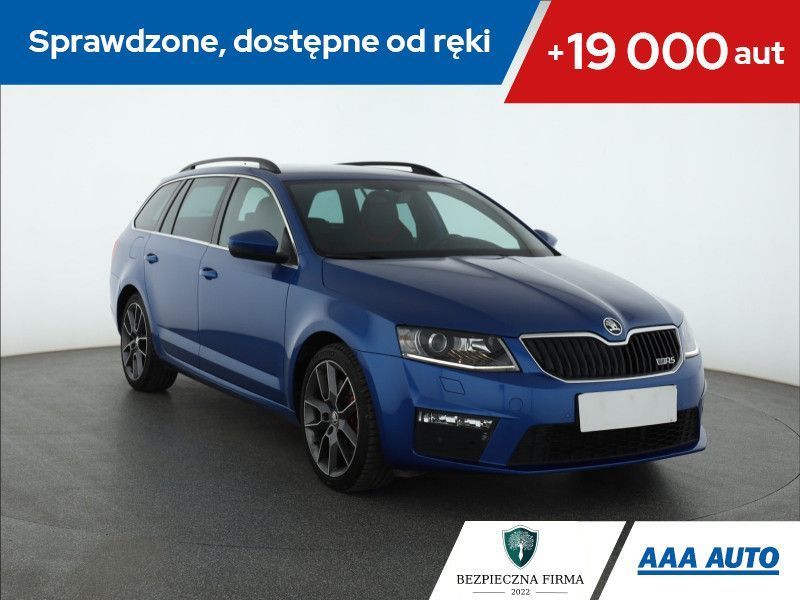 Skoda Octavia RS 2.0 TSI RS , Salon Polska, Serwis ASO, Skóra, Navi, Xenon,