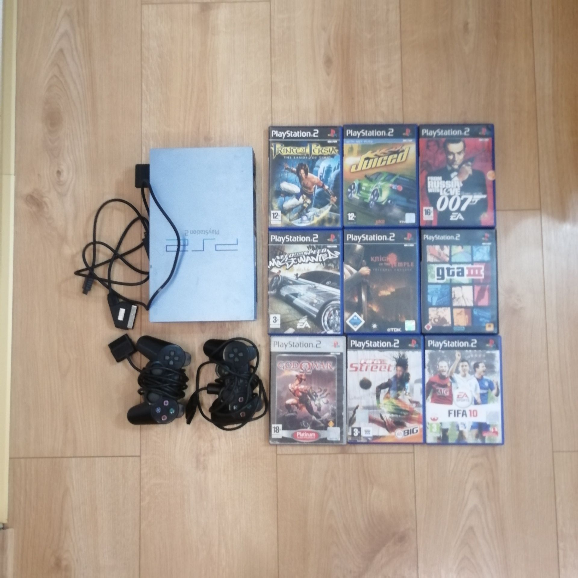 PlayStation 2,konsola Ps2 zestaw gier