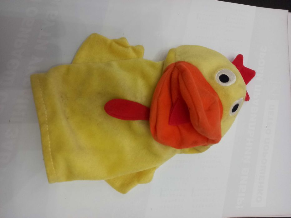 Ikea перчатка 29 см курица петух курочка кукольный ляльковий театр