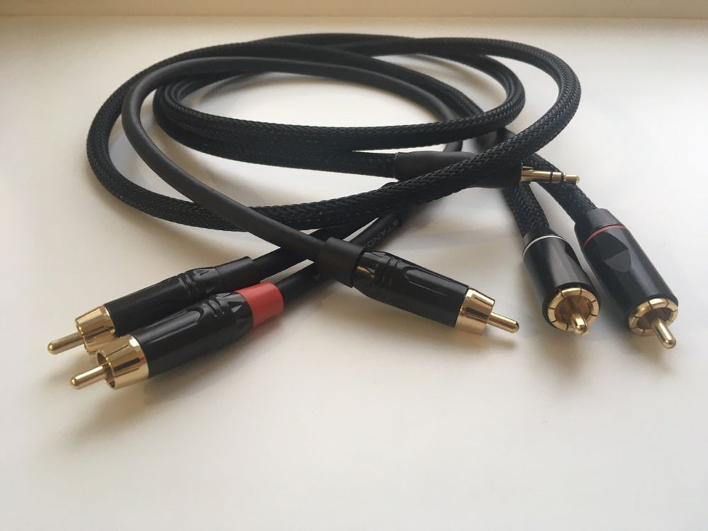 Міжблоковий(Межблочный) аудио Кабель RCA/3,5mm