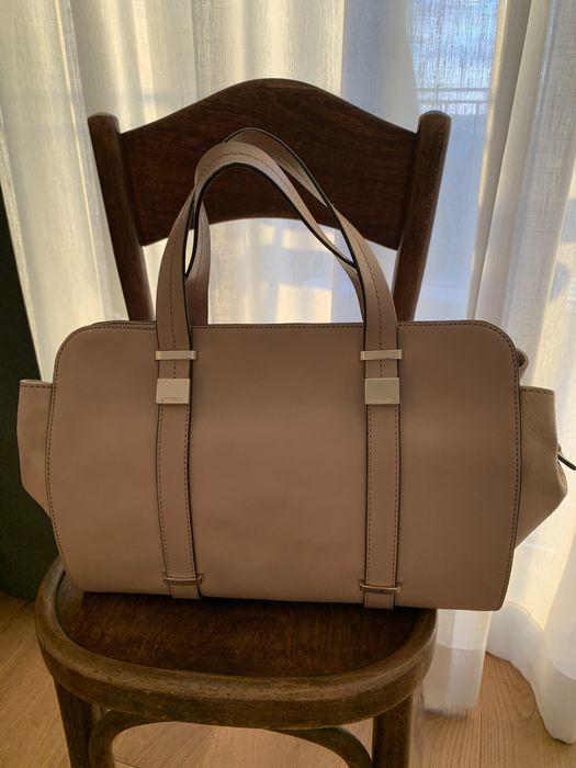 Mala uterque em pele e camurça muito bom estado