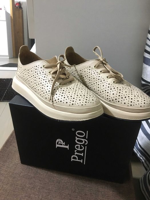 Літні туфлі мокасини 39р Prego