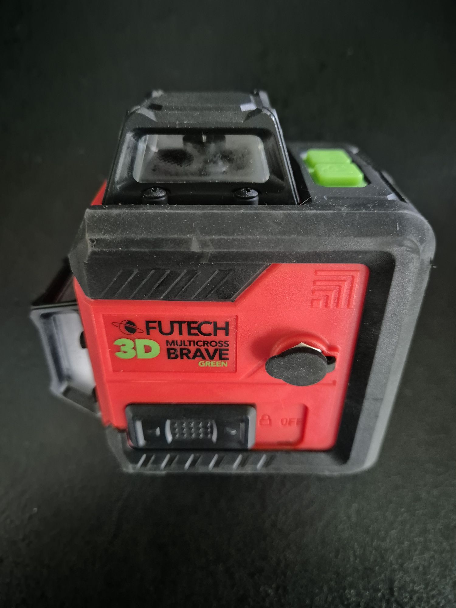 laser z wiązką zieloną miara 3-linie FUTECH 3D Multicross BRAVE NOWY
