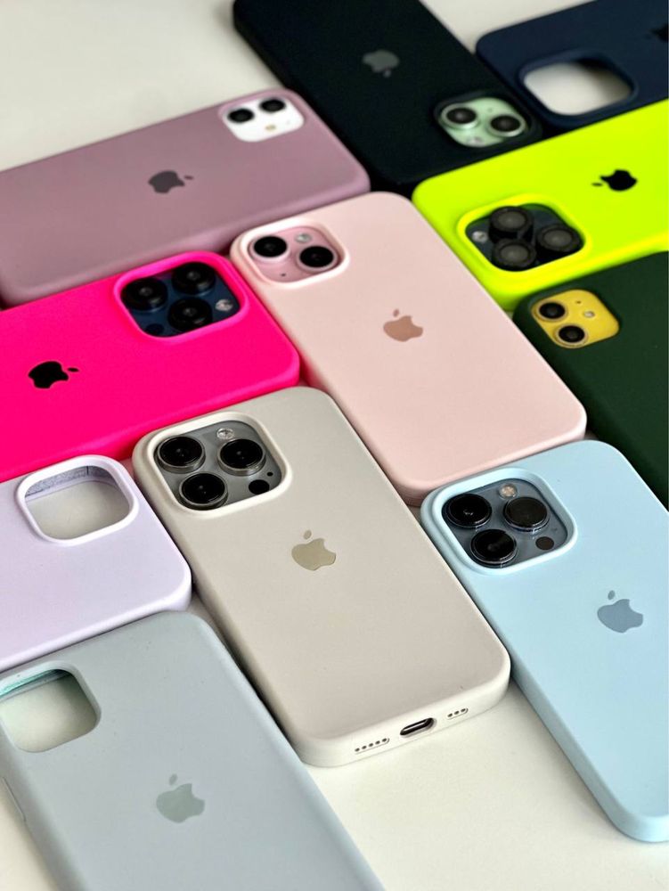 Силіконовий чохол для на айфон silicone case iPhone 12 mini / інші 13