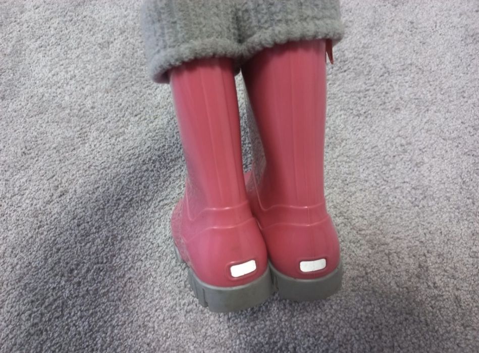 Гумові чобітки Demar 26/27 для дівчинки