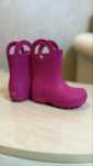 Оригінальні чобітки Crocs, дівчинка, р. 25
