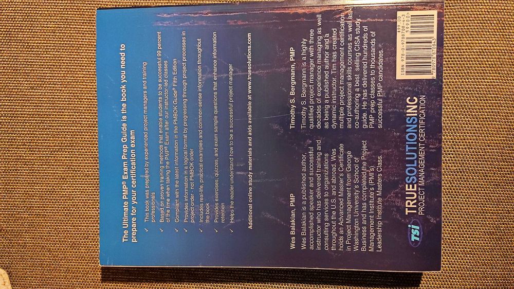 Livro "The Ultimate PMP"