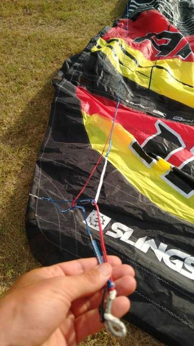 Slingshot RPM - 11m 2018 8m kite with bar