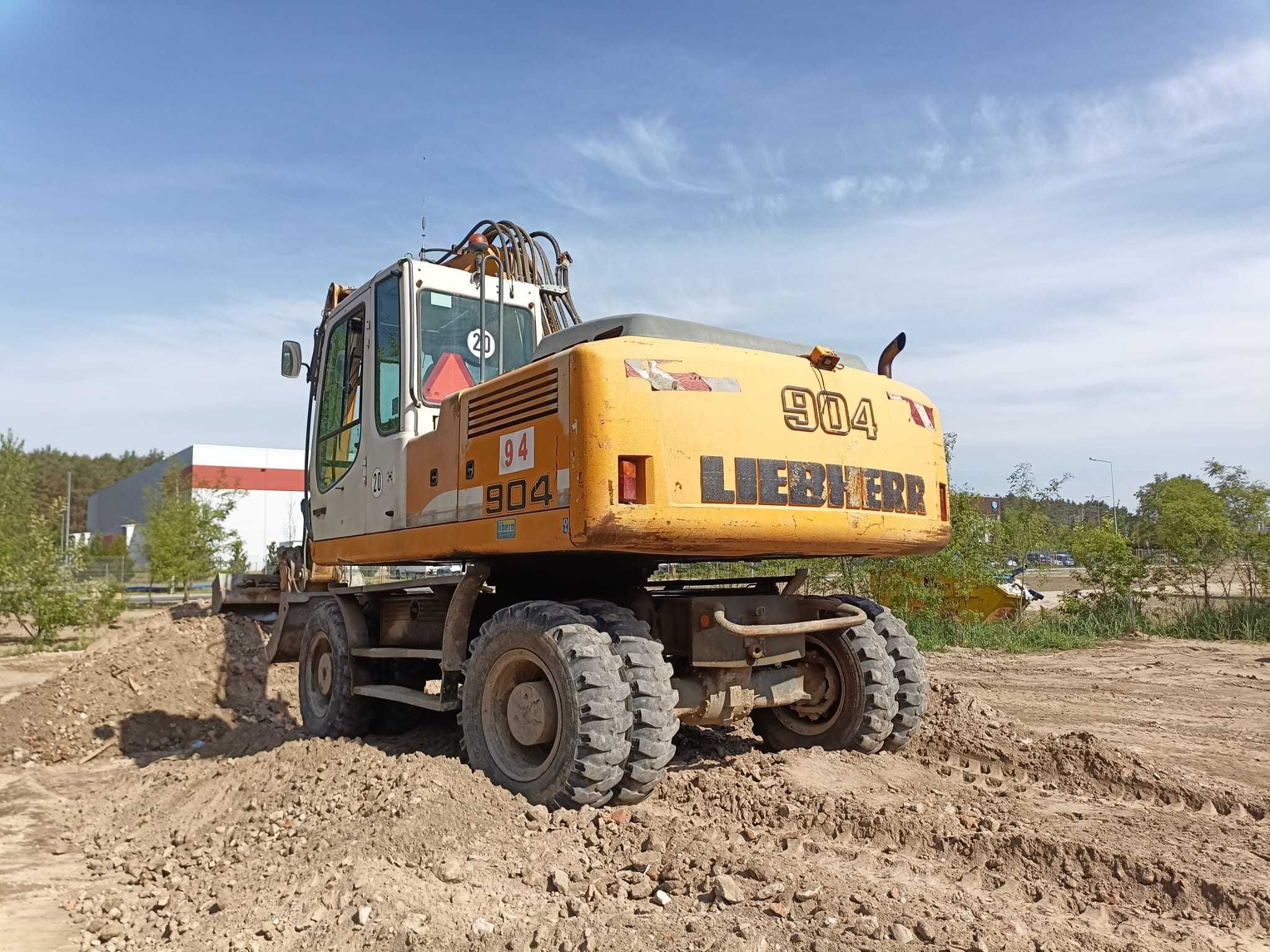 Koparka Kołowa Liebherr A904C- 2009 r