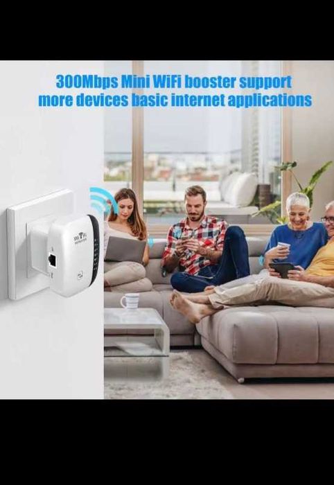 Беспроводной усилитель (маршрутизатор) WI-FI, 300Мбит/с