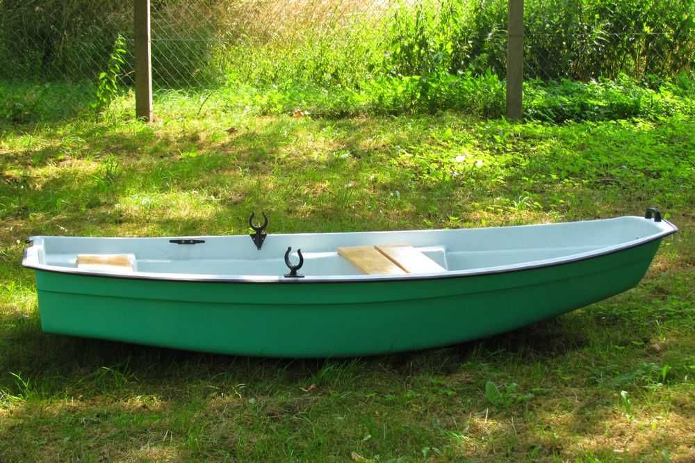 Mały stabilny bączek łódeczka wędkarska wiosłowa łódka łódeczka Skiff