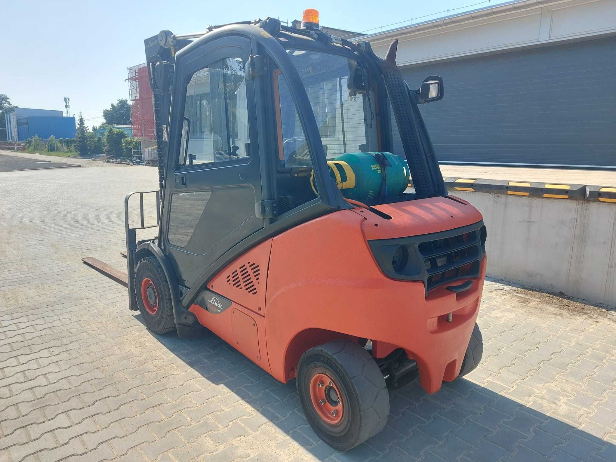 Wózek widłowy Linde H30T-02 KABINA długie widły