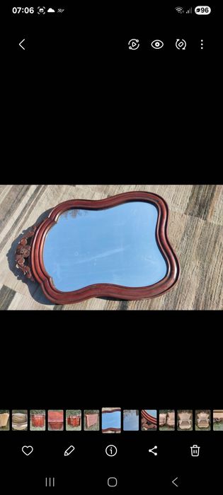 Lustro w przepięknej ramie