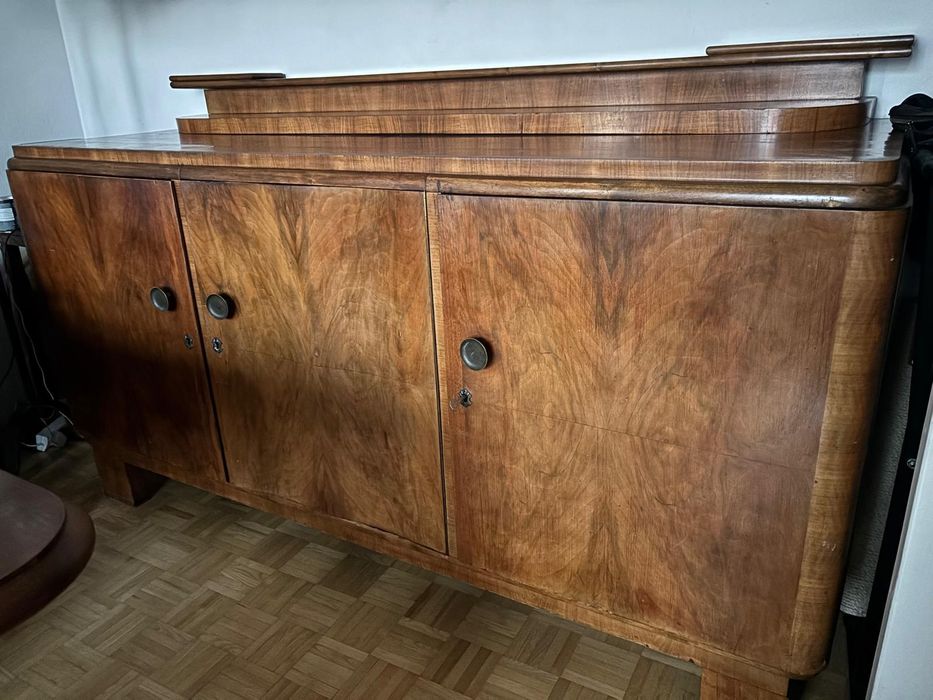 Zabytkowy kredens, art deco vintage