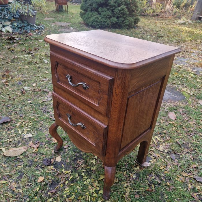 Piękna stylowa komoda dębowa