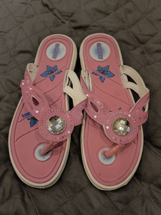 Różowe japonki  roz. 40