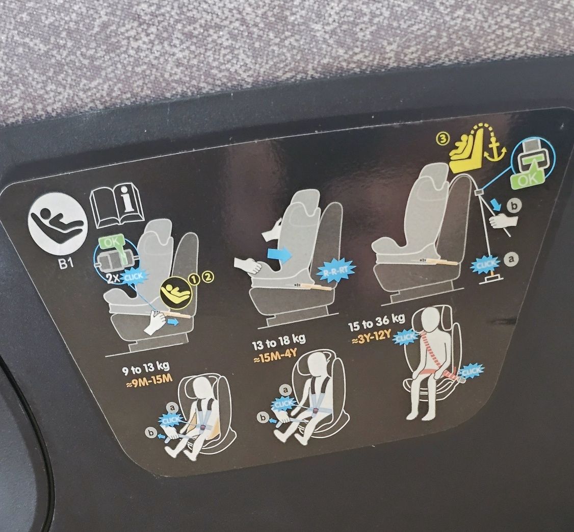 Fotelik samochodowy Maxi Cosi Titan pro isofix 6-36