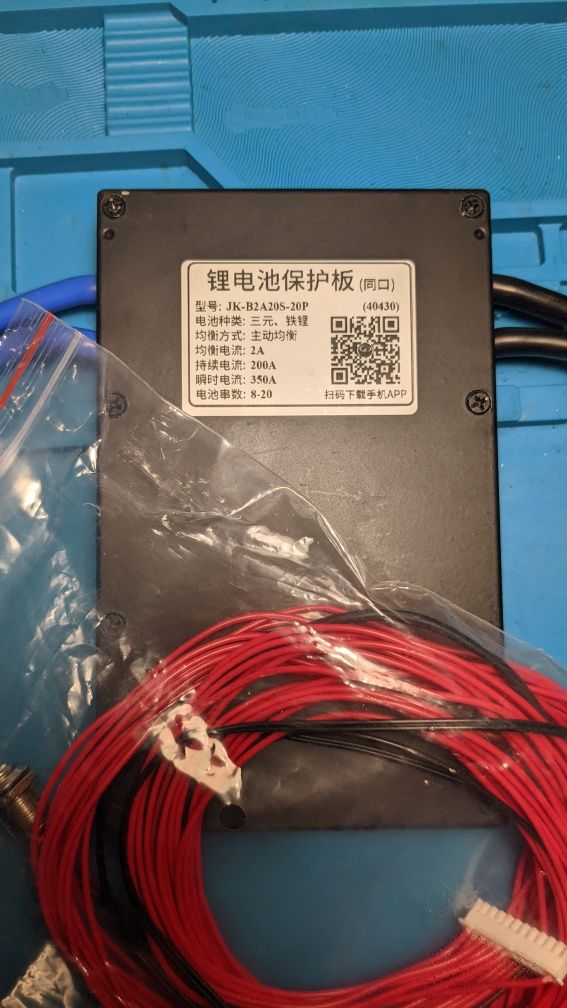 JK Smart BMS 2 a 20s 200a 2 B2A20S20P Б/У