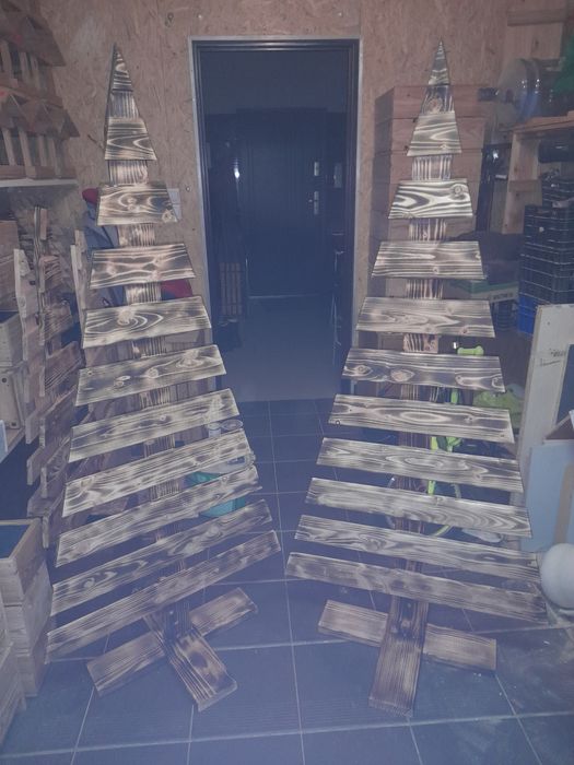 Choinka drewniana dekoracyjna 60cm