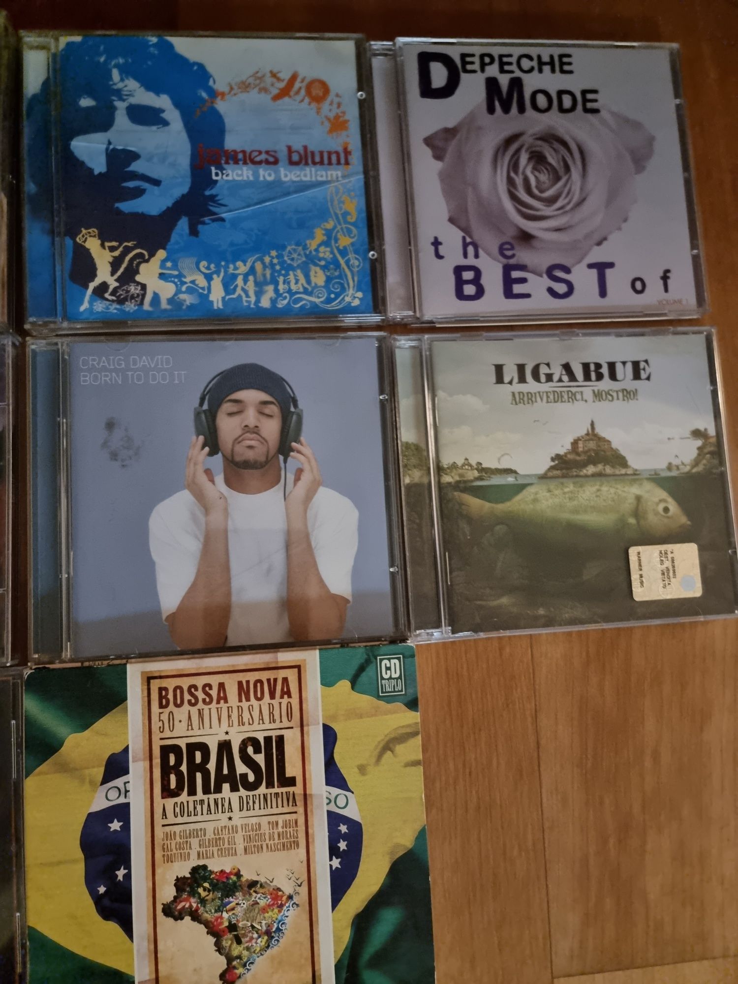 Vários Cds de música brasileira, bossa nova e outros tipos música