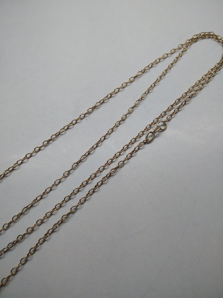 Złoty łańcuszek złoto 583 długość 78 cm   664
