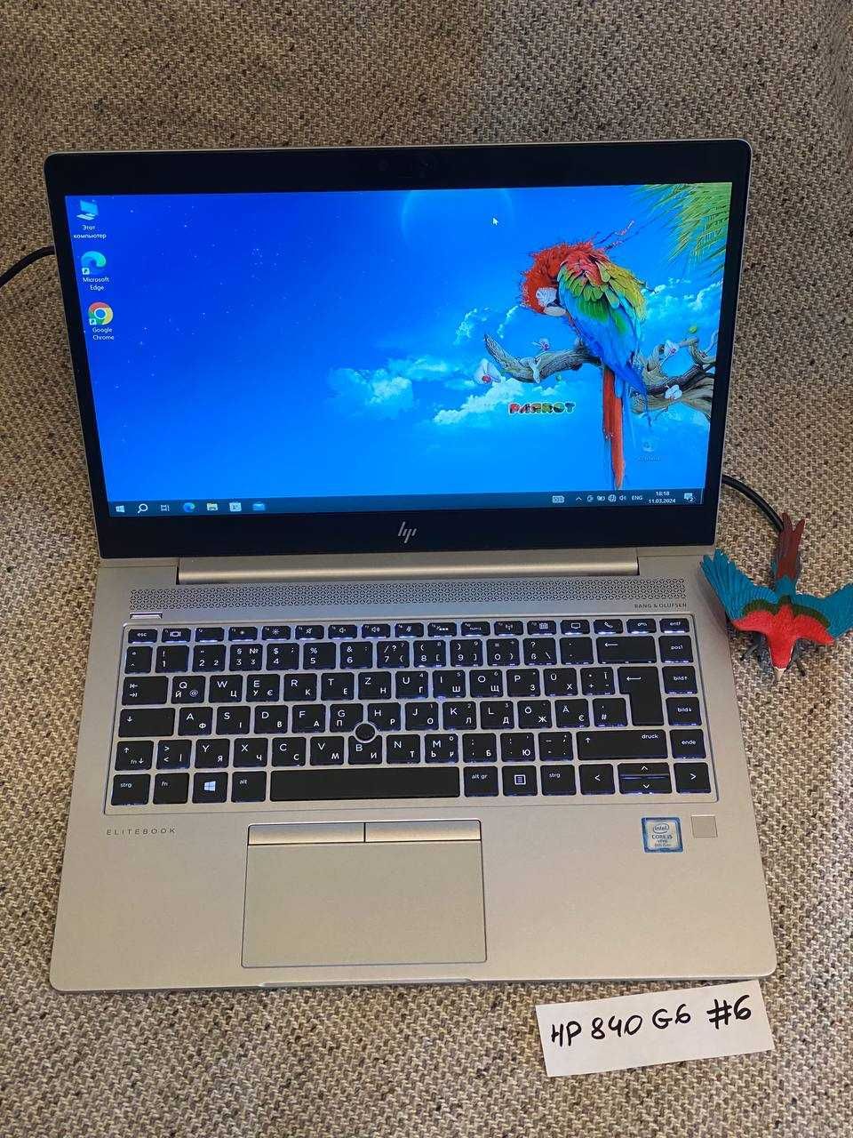 Как новый! Ноутбук HP EliteBook 840 G6 i5-8365u 16gb 512SSD #6