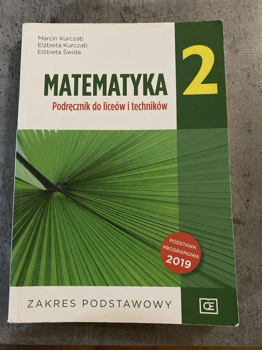 Podrecznik Matematyka 2 podstawowy