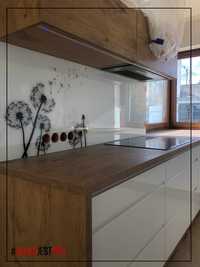 Panele szklane do kuchni, lacobel, szkło z grafiką