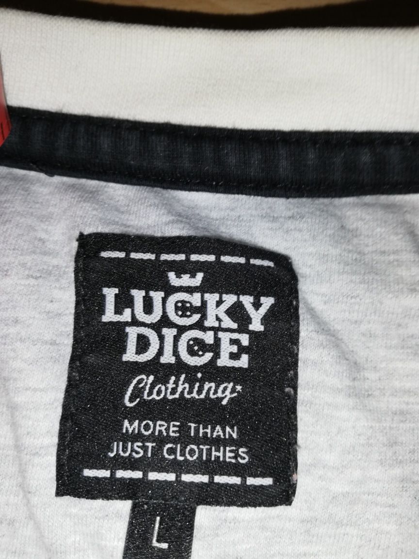 Koszulka bluza longsleeve Lucky Dice L