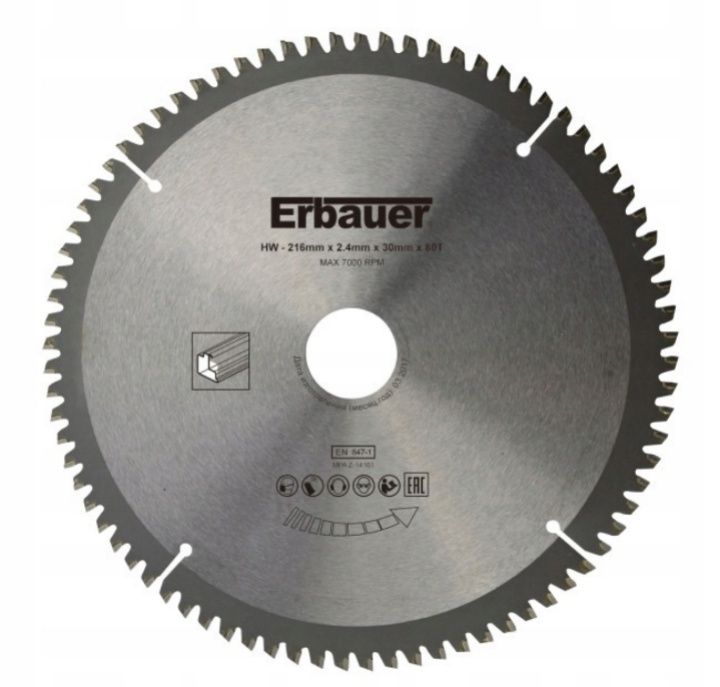 Tarcza Erbauer 216x30mm