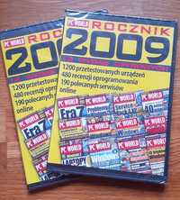 PC World Rocznik 2009 Płyta DVD 2szt Komputery Gry Programy