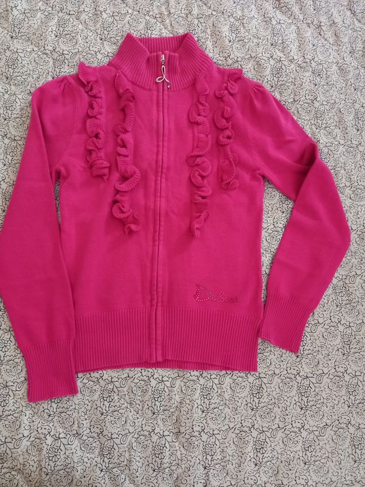 Sweter różowy Deloras rozmiar 160