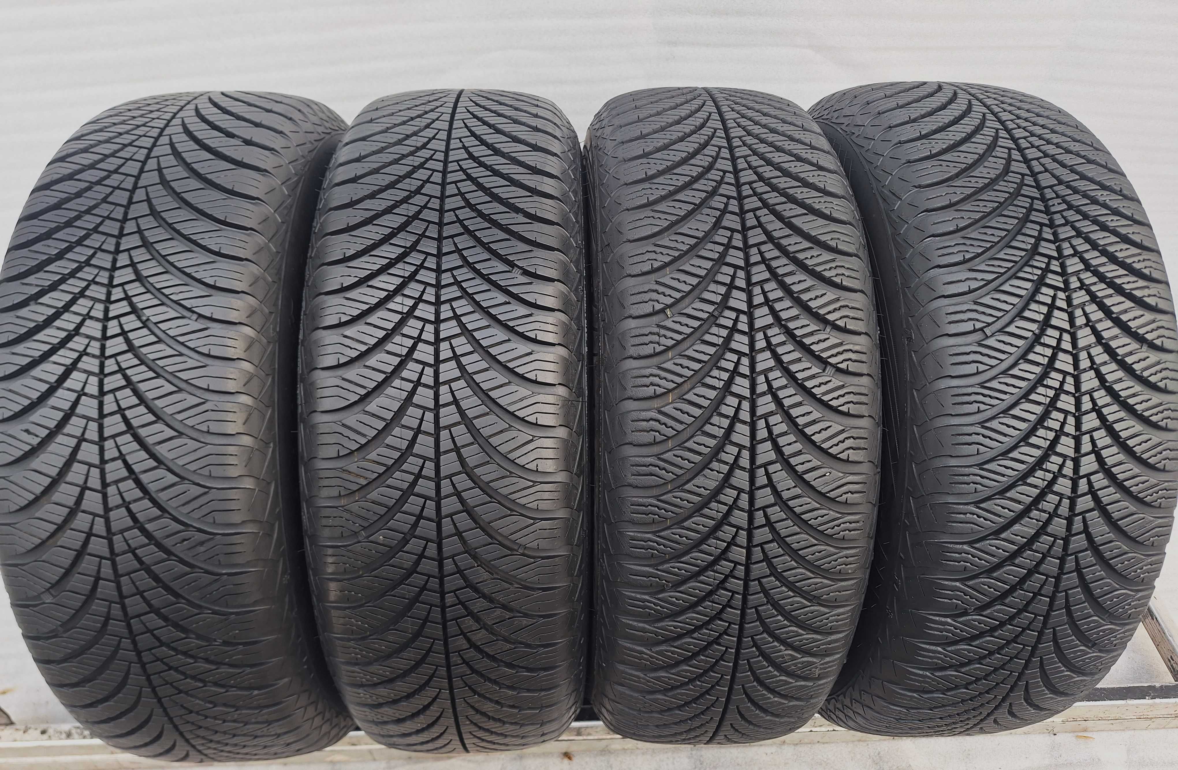 4X  Opony Całoroczne  komlet 195/65r15 GOODYEAR 8mm