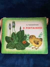 O Pintainho, K.Tchukóvski, Livro infantil Pop-up, antigo em bom estado
