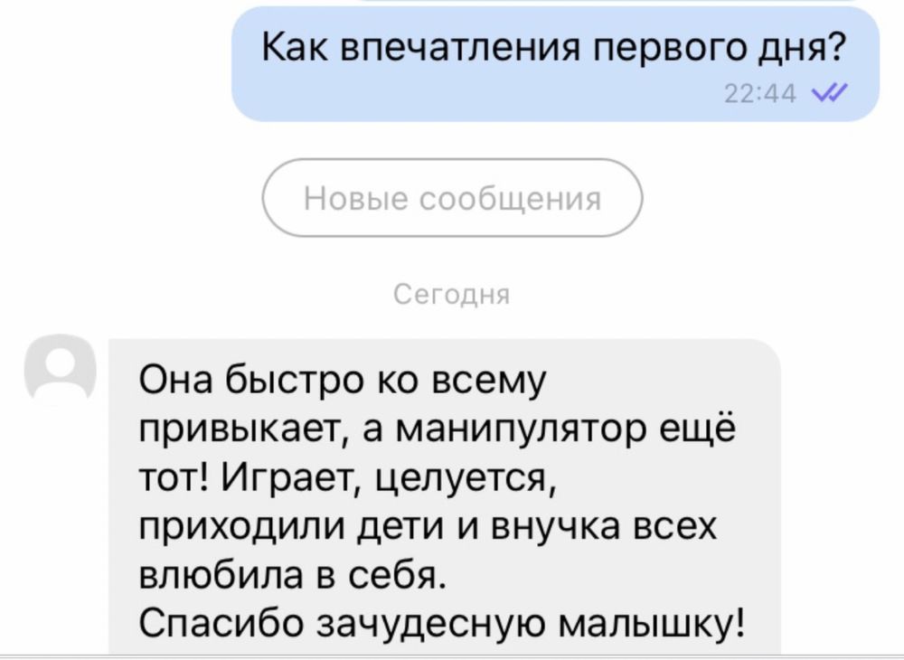 Миниатюрная малышка