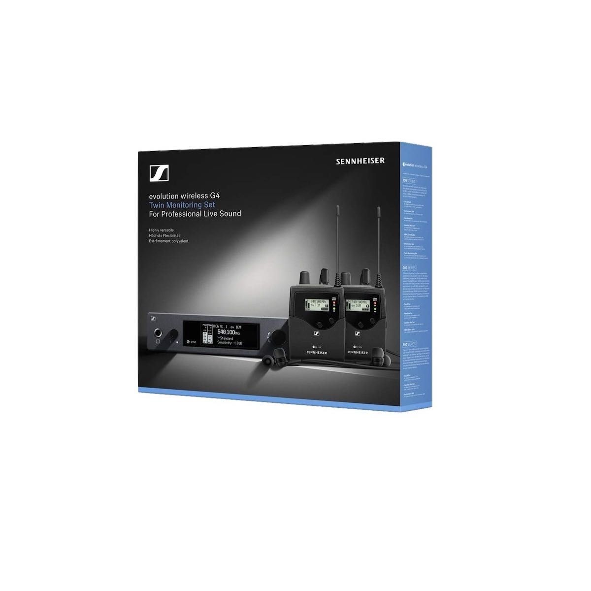 SENNHEISER EW IEM G4-twin-A1  pasmo 470-516 MHz OD RĘKI