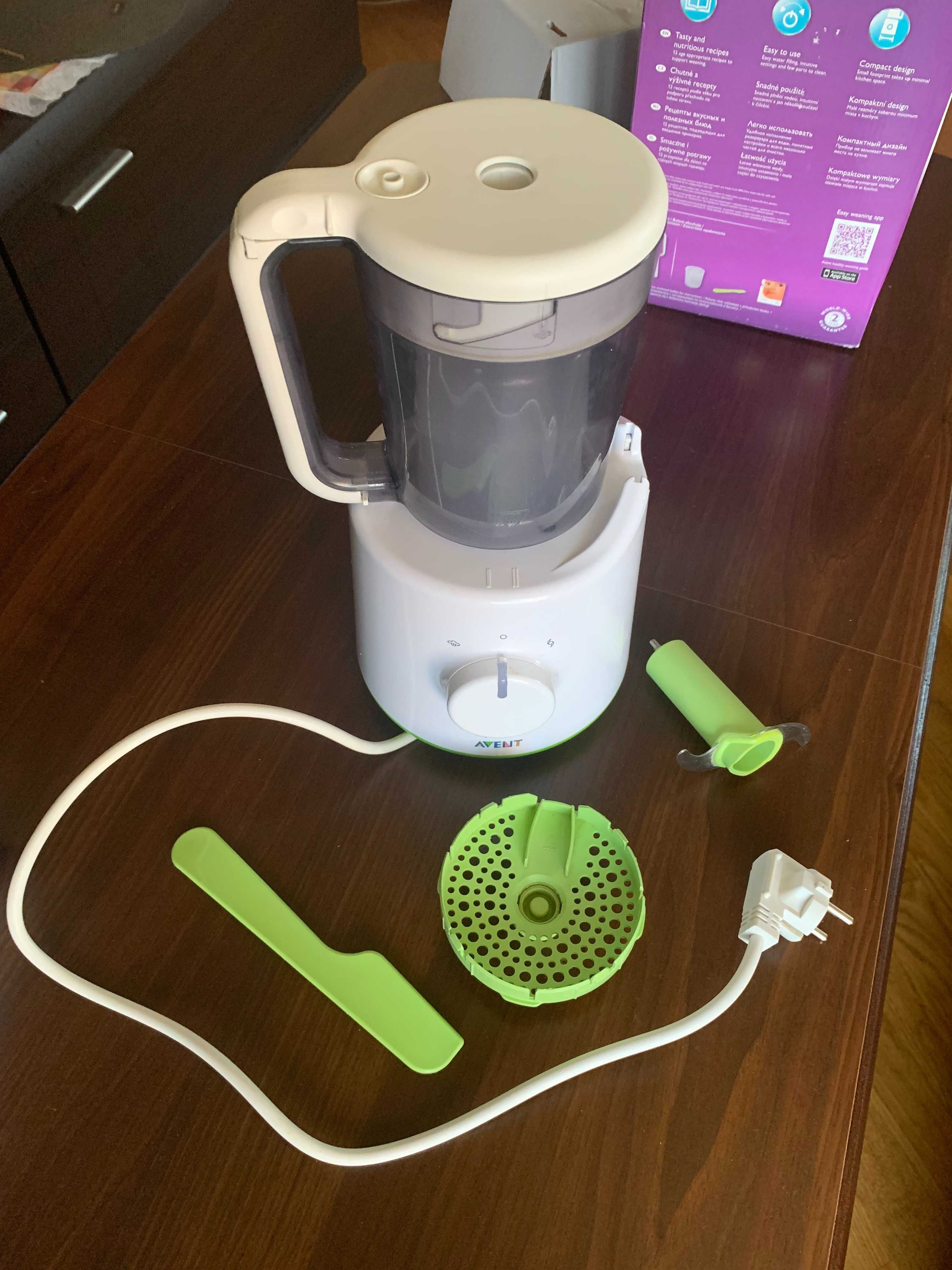 Блендер-пароварка Philips Avent SCF870 (дитяча)