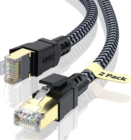 Płaski kabel sieciowy, Szybki kabel Gigabit 1,5 m x 2