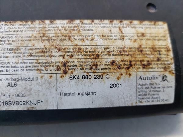 Airbag banco esquerdo SEAT Ibiza II (6K1)